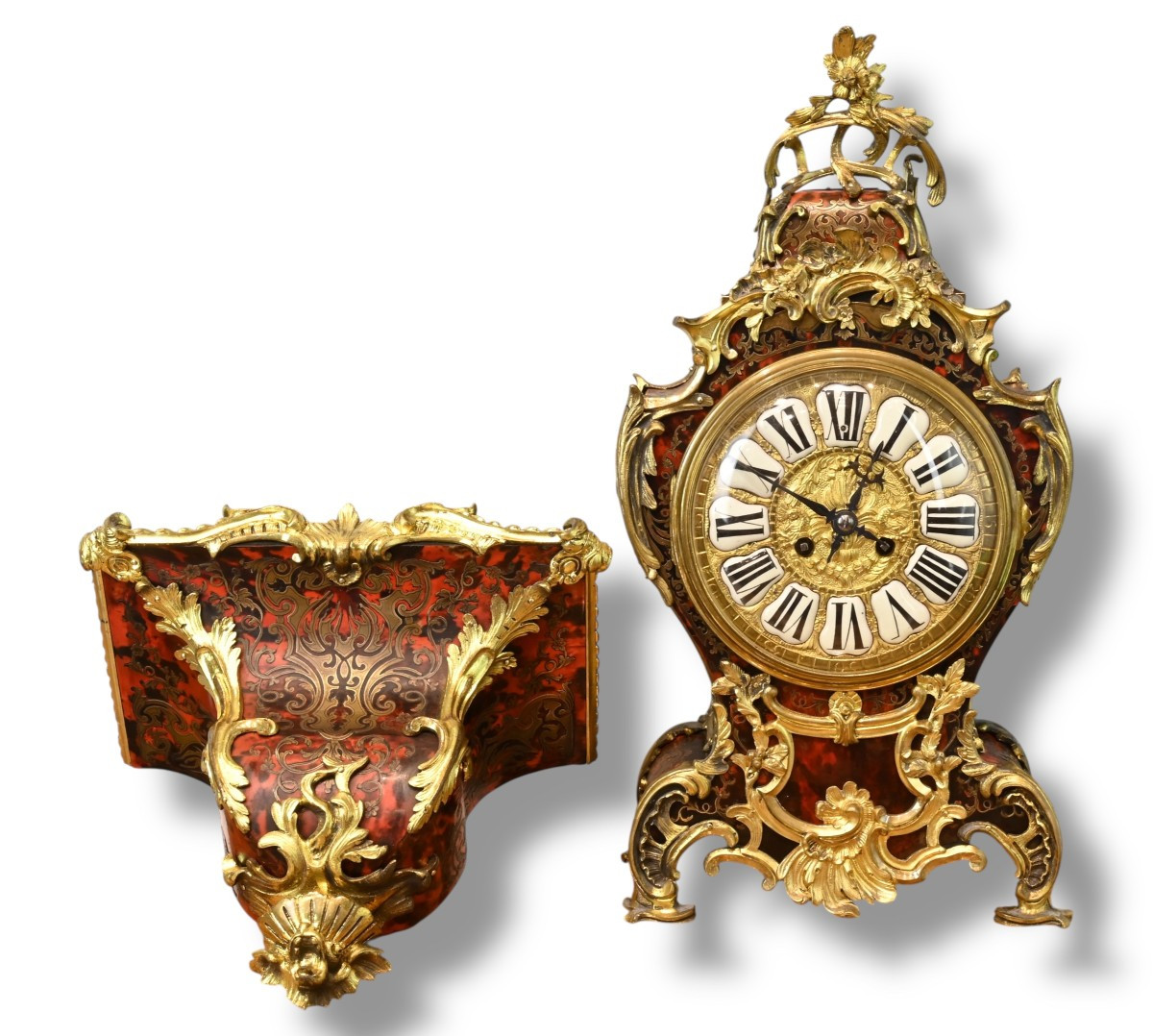Grande Orologio in Stile Boulle - Francia Metà XIX Secolo